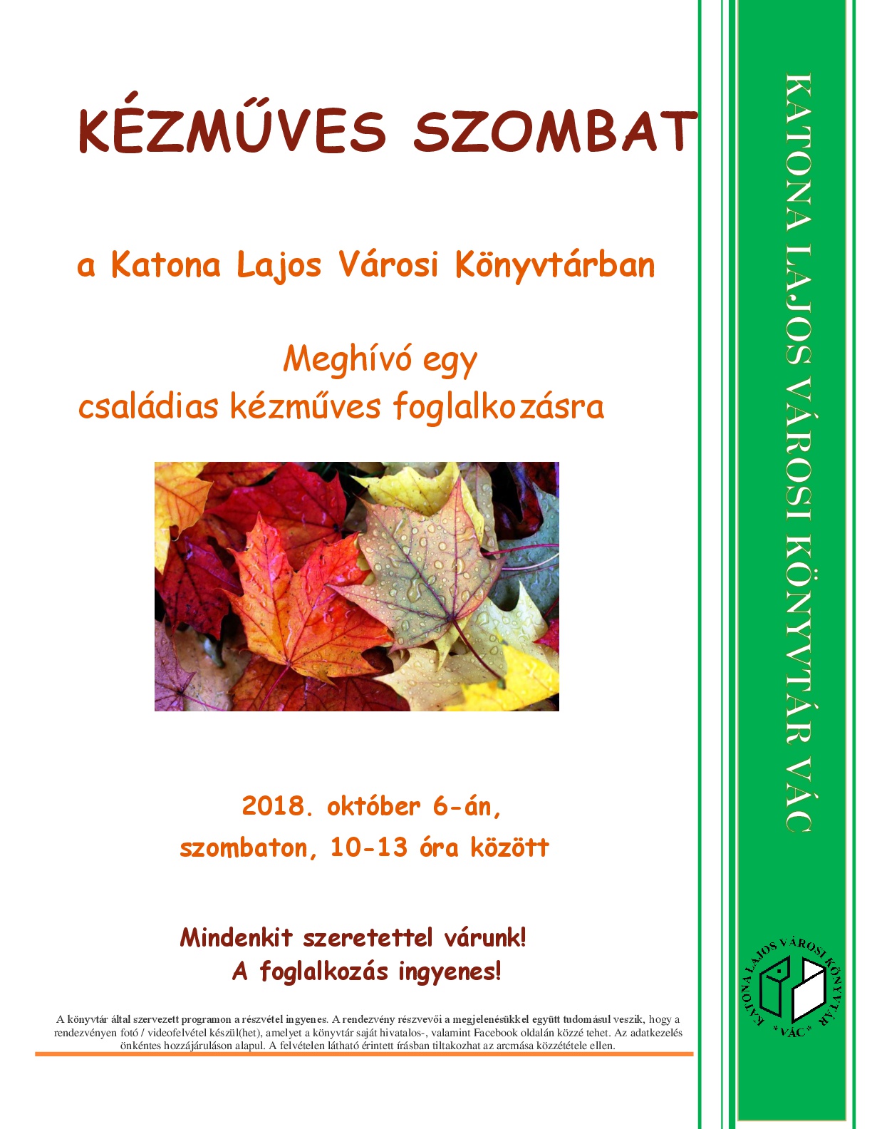 Kézműves dekupázs szombat