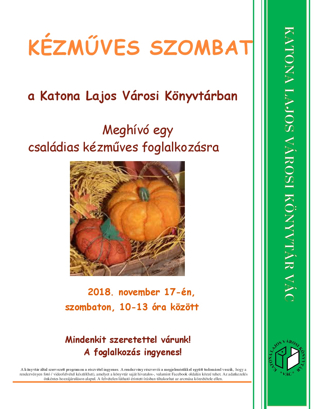 Kézműves szombat 